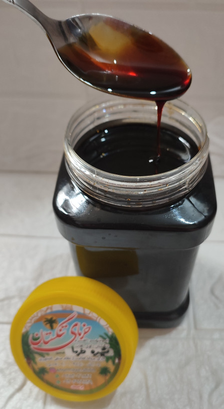 شیره طبیعی خرما نیم کیلویی