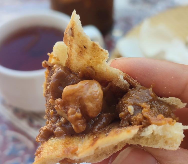 ارده، چهارشیره، گردو. نیم کیلویی